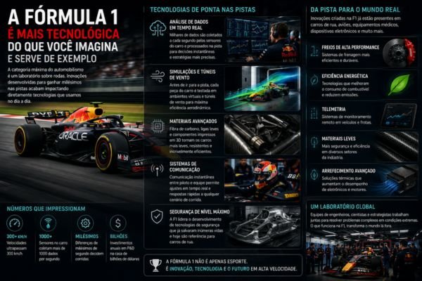 A tecnologia da Fórmula 1