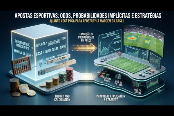 Apostas esportivas: odds, probabilidades implícitas e quanto você paga à casa 1 Apostas esportivas: odds, probabilidades implícitas